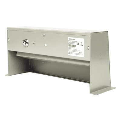 Botón de Pánico Tipo Pedal / Contacto NO/NC / Construcción Metálica / 333 x 88 x 145 mm / 1 kg / Para Paneles AX Hybrid PRO