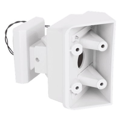 Montaje para Sensor PIR Exterior / Ajuste 90° / Cobertura Extendida 90° / Incluye Adaptador