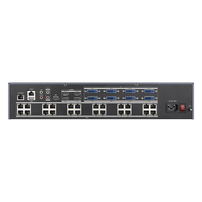 Controlador para Videowall / Resolución Máxima 13.27 Megapixel / 24 Salidas RJ45 / Entradas DVI y HDMI / 4096 x 2160 @ 60 Hz