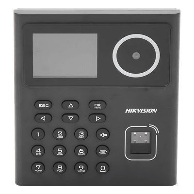 Kit de Control de Acceso Biométrico / Reconocimiento Facial 500 Rostros / Huella y Tarjeta MIFARE 1,000 / Detección 0.3 a 2 m (0.98 a 6.56 ft) / Alimentación 12V CC Incluida / Interior