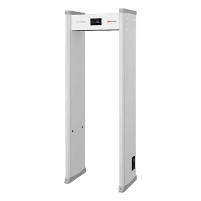 Arco Detector de Metales de 18 Zonas con Pantalla LCD de 7" / Conteo de personas y Alarmas / Ajuste de Sensibilidad e Interferencias