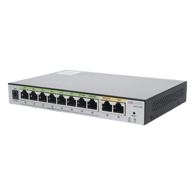 Router PoE+ / 8 Puertos Gigabit / 2 Puertos WAN / 1000 Mbps Throughput / Balanceo de Carga 3 ISP / 200 Clientes