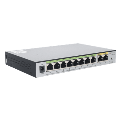 Router PoE+ / 8 Puertos Gigabit / 2 Puertos WAN / 1000 Mbps Throughput / Balanceo de Carga 3 ISP / 200 Clientes