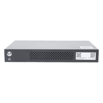 Router PoE+ / 8 Puertos Gigabit / 2 Puertos WAN / 1000 Mbps Throughput / Balanceo de Carga 3 ISP / 200 Clientes