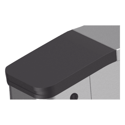 Tapa Plástica para Torniquete / Compatible DS-K3B220 / Logo de Lectura de Tarjeta / Instalación sin Herramientas
