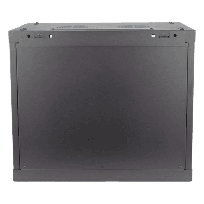 Gabinete de Montaje en Pared y Piso / 9 Unidades de Rack / 19 Pulgadas / Cristal Templado / Carga 40 kg / 600 x 501 x 450 mm