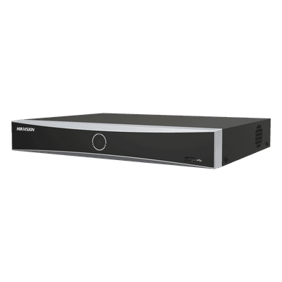 NVR IP / 12 Megapixel (4K) / 8 Canales / 8 Puertos PoE+ / Reconocimiento Facial / AcuSense / Alcance PoE 300 m (984.3 ft)