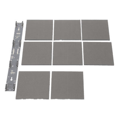 Kit de Refacciones para Videowall LED / Pitch P3.9 / 500 mm × 1000 mm / 47 kg / 8 Módulos LED / 600 LEDs de Repuesto