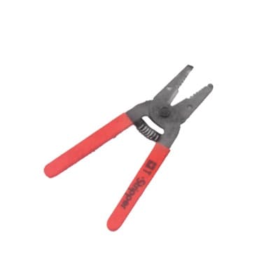 Pinza pelacable de acción rápida y suave. Calibre 16 a 26 con 6" (15.3 cm) de largo.