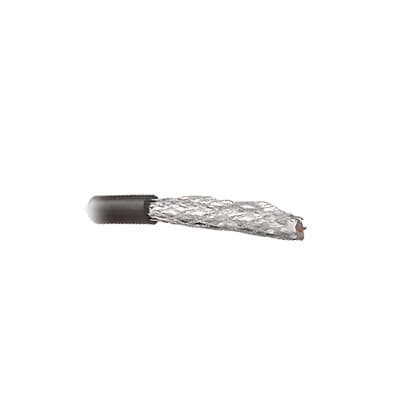Cable con Blindaje de Cinta de Poliéster Aluminizado y 40% de Malla de Aluminio 95%, Aislante de Polietileno Espumado. Bobina de 500 Metros (1640 Pies) / Intemperie